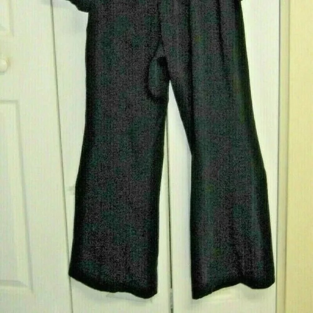 ❤️THIERRY MUGLER Couture Black Wrap Runway Wide Leg JumpSuit Romper Pants… - Picture 7 of 16